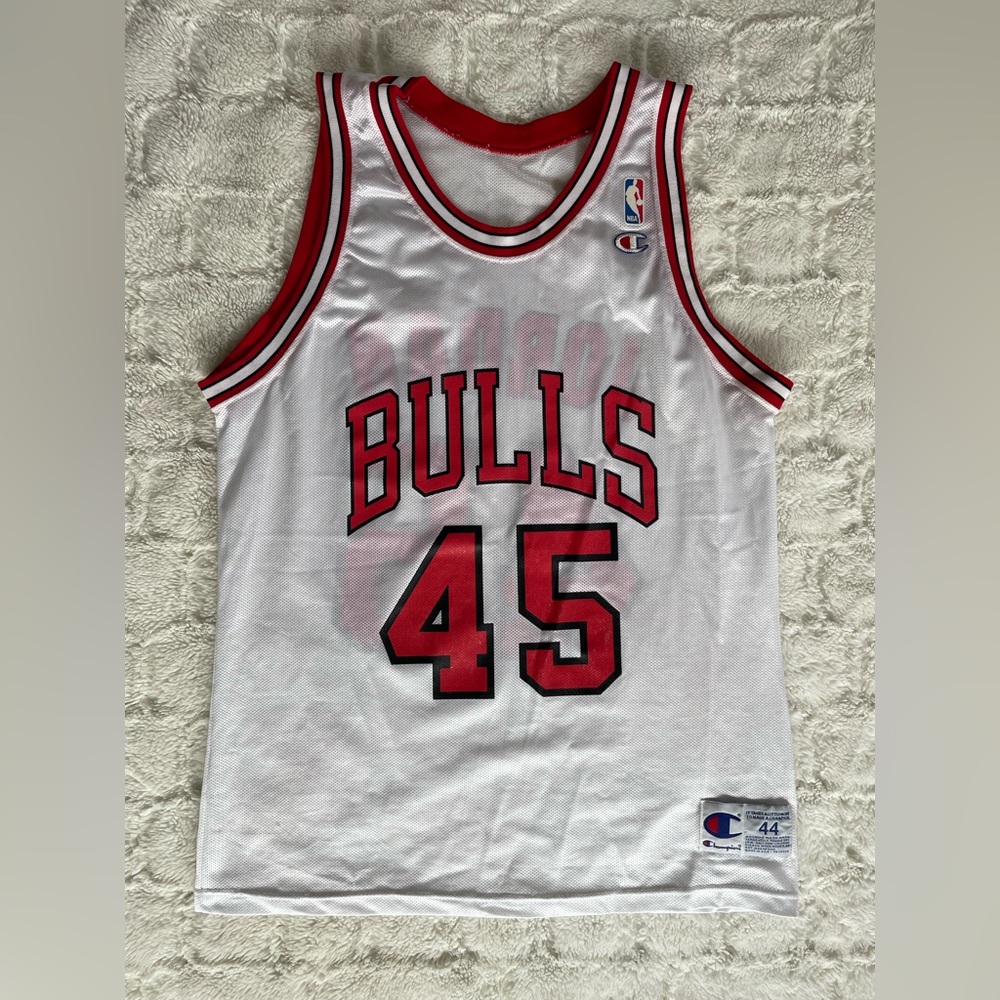 Vintage Champion Michael Jordan Comeback Basketball Jersey Sz L